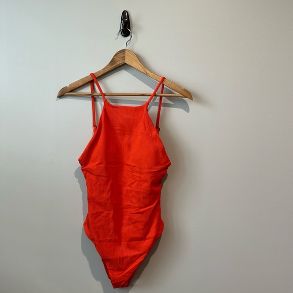 NWT Andie Asbury Ribbed One Piece in Sire S - Picture 2 of 9